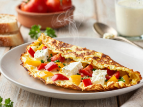 Mish-Mash Búlgaro: O Omelete de Legumes e Queijo Feta