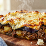 Musaka Grega Clássica com Bechamel Cremoso