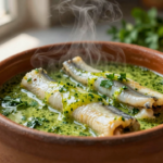 Paling in 't Groen: Enguia Belga Clássica em Molho de Ervas Frescas