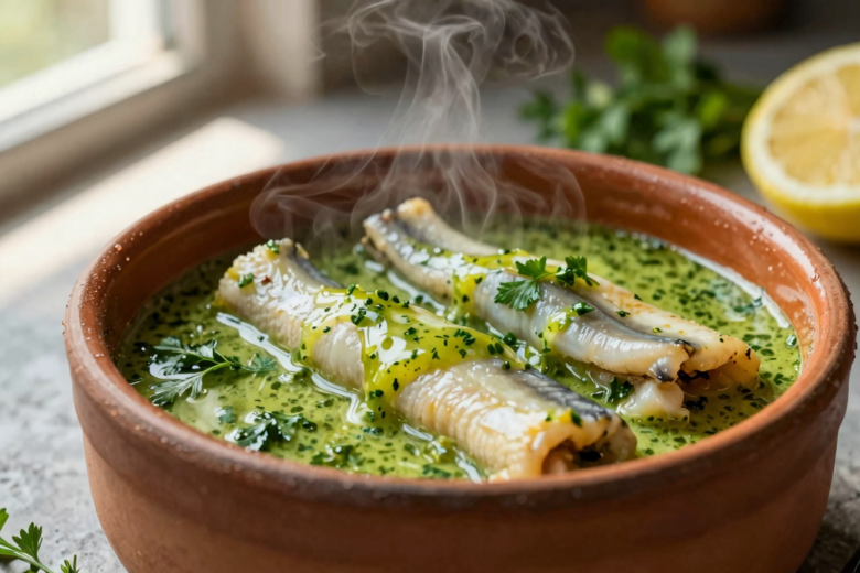 Paling in 't Groen: Enguia Belga Clássica em Molho de Ervas Frescas 1 Paling in 't Groen: Enguia Belga Clássica em Molho de Ervas Frescas