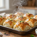 Pampushky Ucraniano: Pão de Alho Fofinho