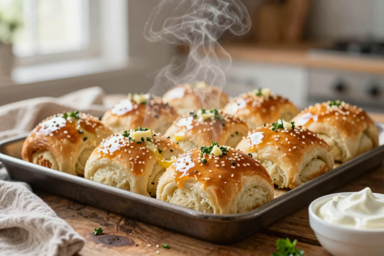Pampushky Ucraniano: Pão de Alho Fofinho
