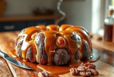 Pão de Macaco (Monkey Bread): Receita Original com Calda de Caramelo