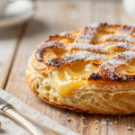 Pastel Vasco (Gâteau Basque) Tradicional com Creme de Confeiteiro