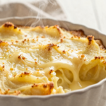 Picadinho de Forno Cremoso com Purê de Batata