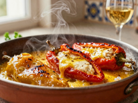 Pimientos Rellenos Clássicos (Pimentões Recheados Espanhóis)