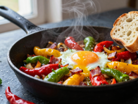 Piperrada Basca: O Sofregado Aromático de Pimentões