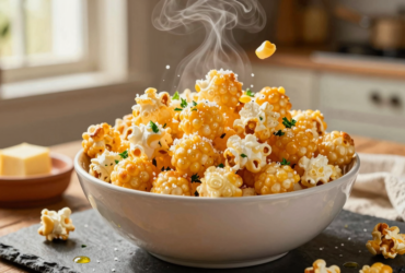 Pipoca de Queijo (Receita Clássica e Variações Gourmet)