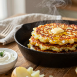 Placki Ziemniaczane: Panquecas Polonesas de Batata Crocantes