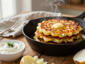 Placki Ziemniaczane: Panquecas Polonesas de Batata Crocantes