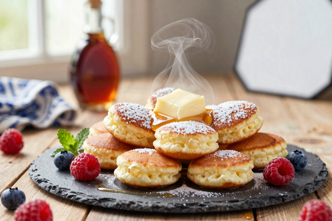 Poffertjes: Mini Panquecas Holandesas Fofinhas