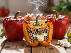 Polneti Piperki: Pimentões Recheados Tradicionais da Macedônia