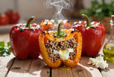 Polneti Piperki: Pimentões Recheados Tradicionais da Macedônia