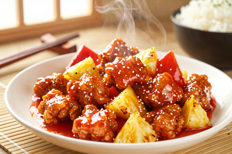 Porco Agridoce Clássico (Sweet and Sour Pork) 1 Porco Agridoce Clássico (Sweet and Sour Pork)