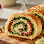 Rocambole Salgado Clássico de Massa Fofinha