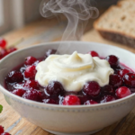 Rødgrød med Fløde: Pudim Dinamarquês de Frutas Vermelhas