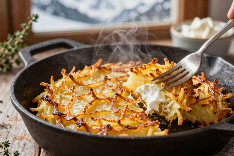 Rösti Suíço Clássico: A Batata Crocante da Montanha