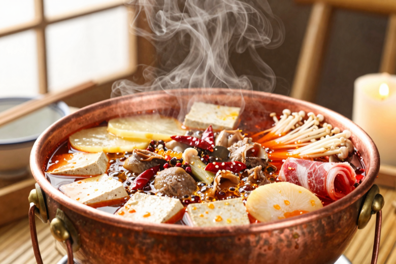 Sichuan Hot Pot Clássico: O Fogo e a Dormência da China