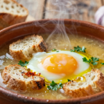 Sopa de Ajo Tradicional (Sopa Castellana)