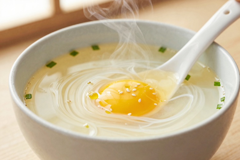 Sopa de Ovo Clássica (Egg Drop Soup)