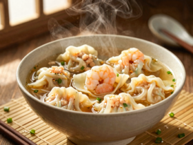 Sopa Wonton Clássica Chinesa (Receita com Camarão e Porco) 21 Sopa Wonton Clássica Chinesa (Receita com Camarão e Porco)