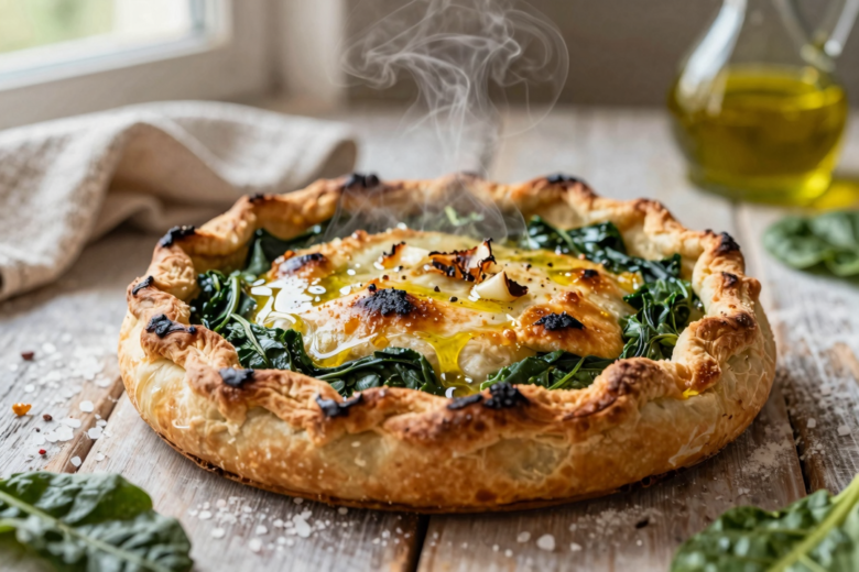 Soparnik: Torta Croata de Acelga e Azeite