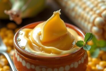 Sorvete de Milho Verde Caseiro Cremoso