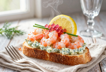 Toast Skagen: O Clássico Aperitivo Sueco de Camarão
