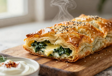 Zelnik: Torta Camponesa Crocante dos Bálcãs