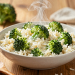 Arroz de Brócolis Cremoso e Aromático