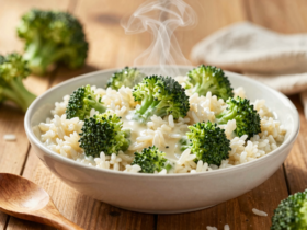 Arroz de Brócolis Cremoso e Aromático