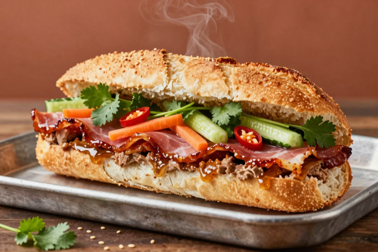 Banh Mi Clássico: O Sanduíche Vietnamita de Fusão