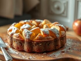 Bolo de Maçã Fofinho com Farinha de Aveia