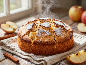 Bolo de Maçã Fofinho Clássico com Canela