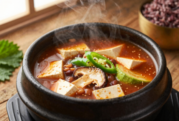 Doenjang Jjigae: O Conforto do Ensopado Coreano de Pasta de Soja