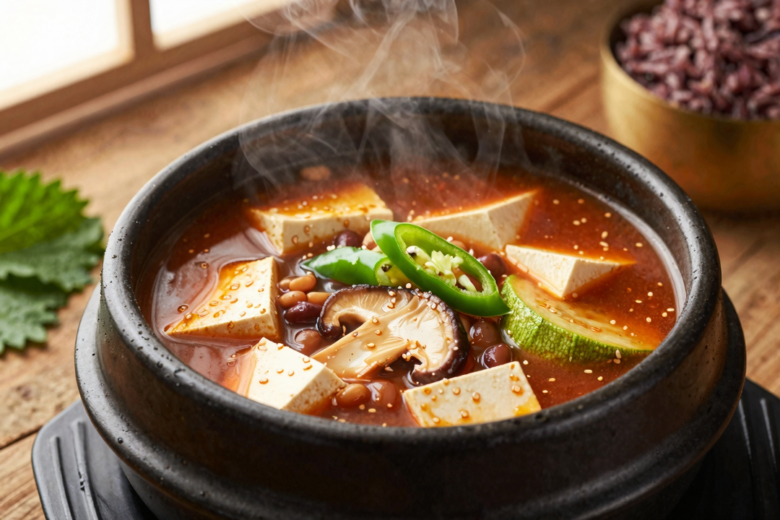 Doenjang Jjigae: O Conforto do Ensopado Coreano de Pasta de Soja