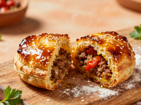 Esfirra Caseira Tradicional de Carne