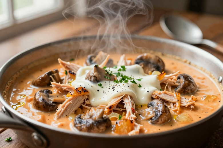 Estrogonofe de Frango Cremoso