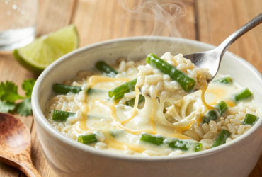 Falso Baião de Dois Cremoso com Queijo Coalho