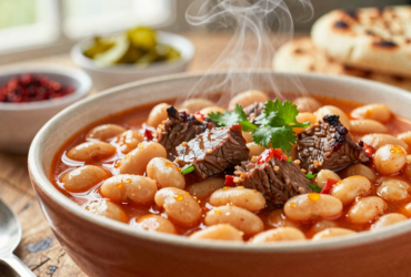 Fasulha (Feijão Árabe) Tradicional com Carne