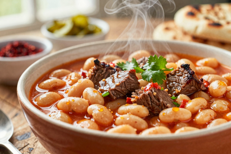 Fasulha (Feijão Árabe) Tradicional com Carne