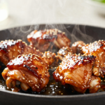 Frango Teriyaki Clássico: Suculento e Brilhante