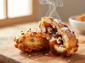 Hotteok (Panqueca Doce Coreana Recheada)