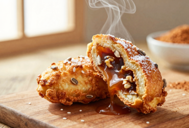 Hotteok (Panqueca Doce Coreana Recheada)