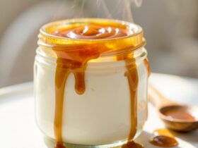 Iogurte Caseiro com Caramelo Artesanal