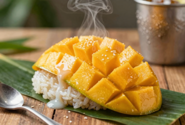 Khao Niao Mamuang: O Clássico Arroz Doce com Manga Tailandês 2 Khao Niao Mamuang: O Clássico Arroz Doce com Manga Tailandês