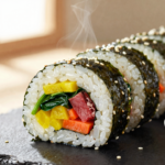 Kimbap Clássico Coreano: O Rolo Confortável e Colorido