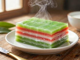 Kue Lapis Autêntico: O Bolo de Camadas Indonésio e Malaio