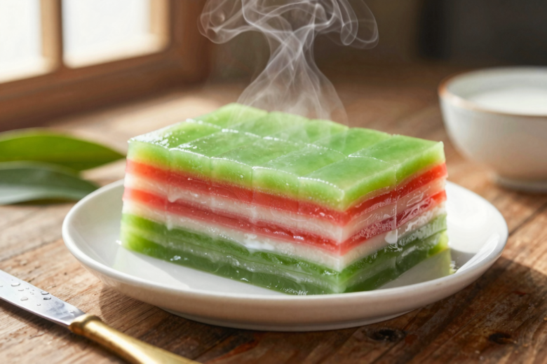 Kue Lapis Autêntico: O Bolo de Camadas Indonésio e Malaio