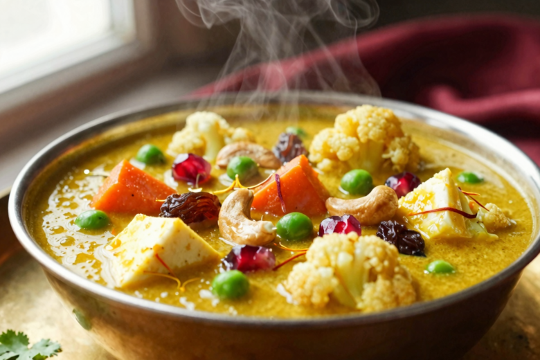 Navratan Korma: O Curry Real das Nove Joias Indianas